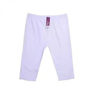 고신축 칠부 시그니처 바디핏팬츠아이보리 파자마 속바지