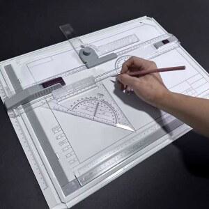 A3 제도판 건축 A1 기본 테이블 접이 삼각자 재단 인테리어디자인 다용도 조경기사 건설