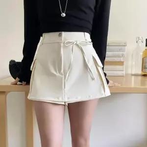 [하프클럽/다잇템]여자 쁘띠 폴리 캐쥬얼 봄여름 건빵 치마바지
