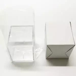 야구 아크릴 상자 투명 야구 보관 수집 상자 80*80*80 1 개