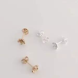 (silver925) mini flower earring 쥬얼리 액세서리 실버925 귀걸이 이어커프 이어링 귀찌 실버귀걸이