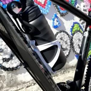 자전거 물병 물통거치대 화이트 물통케이지 자전거물병거치대 자전거음료거치대