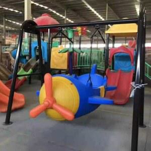 바이디움 놀이터 야외 비행기 해적선그네 아파트 공중 키즈카페 그네