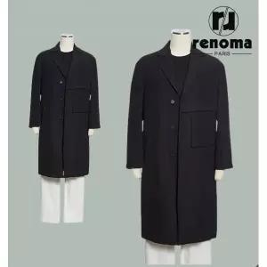 [롯데백화점]레노마 SS 봄여름 블랙 체스트 프리미엄 트렌치코트 RPIMBH02A