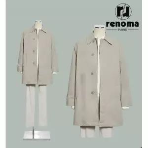 [롯데백화점]레노마 SS 봄여름 베이지 프리미엄 하프기장 트렌치코트 RQIMBH05A