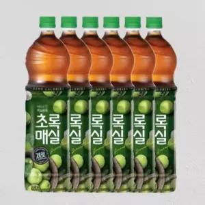 [웅진식품] 초록매실제로 1.5L X 6페트