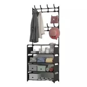 4단 5단 철제 스탠드 행거 옷걸이 신발장 조립식 수납장