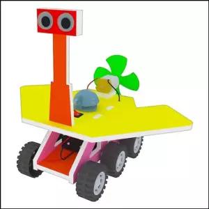 뉴 전동 풍력 화성 탐사로봇 만들기(일반형 LED형)