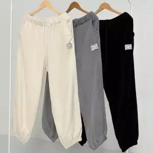 빅사이즈바지 X032L601 플라워라벨조거팬츠 BA