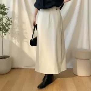 [하프클럽/다잇템]여성 하이웨스트 출근룩 롱스커트