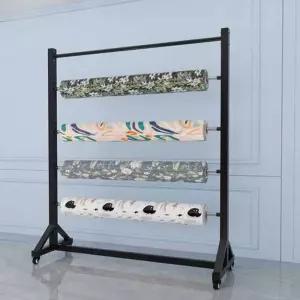 원단걸이 거치대 필름행거 원단 포장재 리본 포장지 벽지