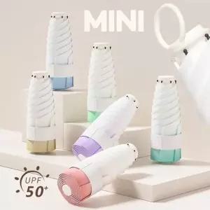 [앙상블]히든 링 그라데이션 미니 5단 암막 양우산 양산 자외-WFIZQUY