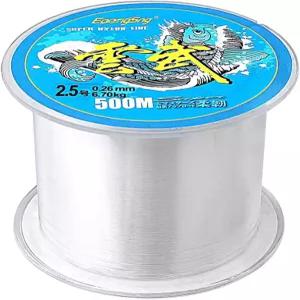 1641피트 투명 낚싯줄 튼튼한 모노필라멘트 보이지 않는 나일론 매달기 장식 풍선 화환 공예품