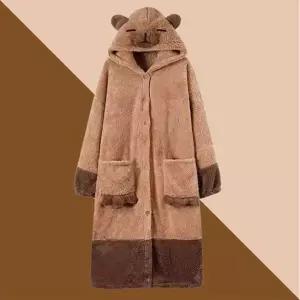 포근이 모자 파자마 카피비라 동물 디자인 수면파자마