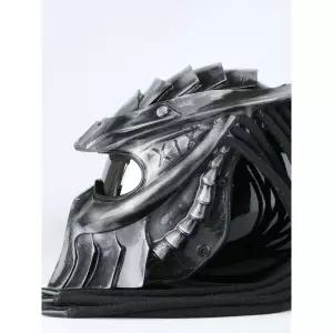 프레데터 오토바이 헬멧 배달음식 하프 바이크 ABS 블랙