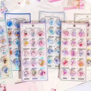 콜렉트 092XYM98 캡슐 봉봉 스티커 5000 1묶음 12개 (528)