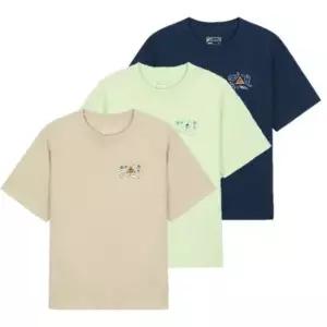 네파 여성 여름 페이즐리 그래픽 크롭 반팔 티셔츠 7L45374 326896