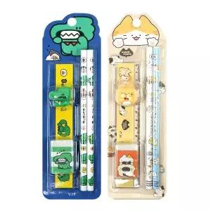 혼합 805FGB17 냥냥 12개 필기도구 문구세트 단체선물 부부코