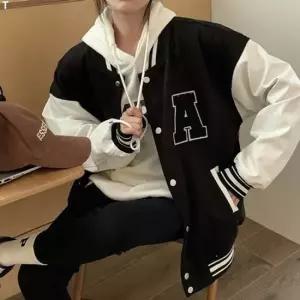 bns 1컬러 여성 기모 야구점퍼 LK-J024 점퍼 야상 패딩 바람막이 야구점퍼