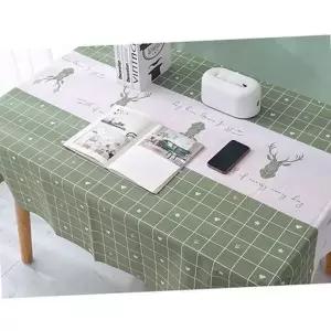 북유럽 방수 식탁보 사각 식탁보 주방테이블 인테리어 캠핑 린넨