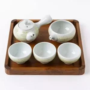 다도구 2호 선물용 이천도자기 3인 다기 다기세트 전통찻잔