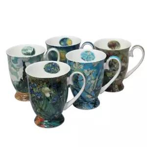 커피잔 찻잔 도자기 물컵 세트 5P 머그잔 머그컵