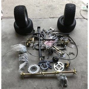 고 카트 4륜 전동 조립 사륜 루지 자동차 키트 DIY 레이싱