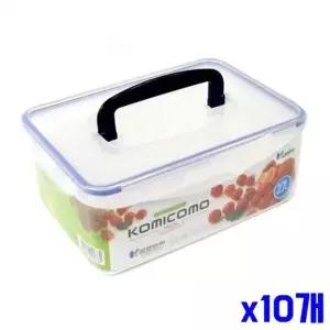 bns 핸디 손잡이 밀폐용기 2.7L x10개