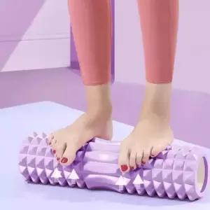 bns 돌기형 필라테스 요가 허벅지 스트레칭 EVA 폼롤러 EVA폼롤러 요가폼롤러 필라테스용