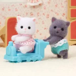 실바니안 패밀리 페르시안 고양이 인형 피규어 장난감 실바니안패밀리 실바니안집 실바니안키링
