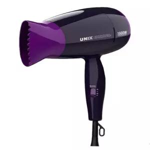 유닉스1407 접이식 컴팩트 헤어 드라이기 웨이브 노즐 드라이어 헤어드라이 헤어드라이기 유닉스