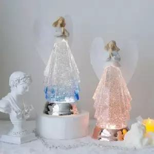 bns 투명 천사 LED 워터볼 오르골 2type 오르골선물 크리스마스선물 기념일선물 여자친구선물