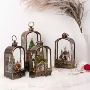 bns 22008 아치 랜턴 워터볼 오르골 4type 오르골선물 크리스마스선물 기념일선물