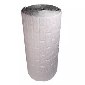 1M x 화이트 단열벽지 20M 3D 부착식 보온 입체