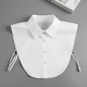 페이크 넥카라 이너 레이어드 차이나 목셔츠 4컬러 기본 셔츠넥 케이프 이너카라 이너셔츠