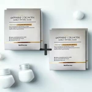 웰더마 콜라겐 마스크팩 프리미엄 2박스