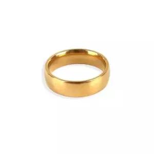 써지컬스틸 금색 티타늄반지 커플반지 남녀공용반지-WFIZRYX