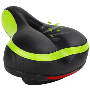 남성과 여성을 위한 TONBUX 편안한 자전거 시트, 듀얼 충격 흡수 볼이 있는 메모리 폼 문구류, 통근, 산악, 도로, 크루저, 전기 자전거를 유니버설 핏 안장