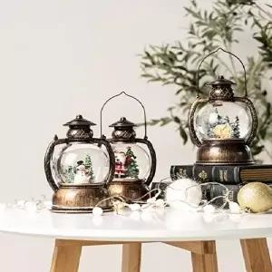 22001 크리스마스 랜턴 워터볼 3type (KYR-WBB2513)