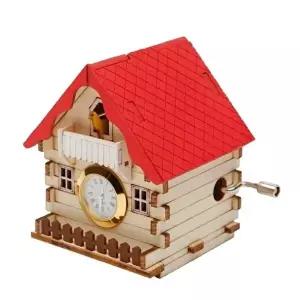 DIY 조립 오르골시계 뻐꾸기 (KYR-WFHY39J)