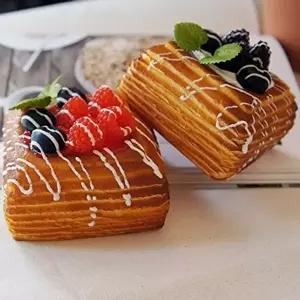 미니어처 음식모형 패스츄리 2종류 진열 장식소품 (KYR-W6C3288)