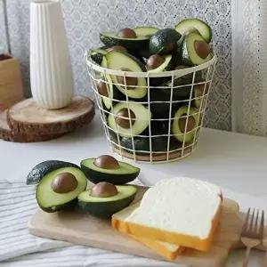 미니어처소품 음식소품 모형음식 아보카도 과일모형 (KYR-W80F6E6)