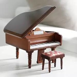 엔틱한 피아노 미니어쳐 거실 인테리어 소품 집꾸미기 (KYR-W9A5A94)