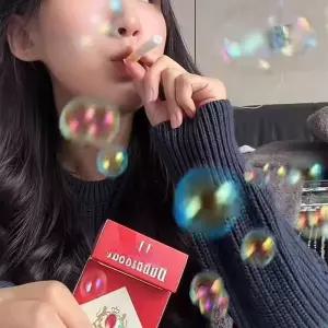 리온 담배비눗방울 담배 모양 장난감 비누방울 스트레스 해소