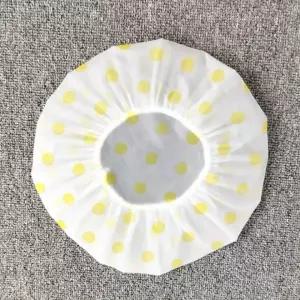 비닐 도트 방수 미용실 샤워캡 헤어캡