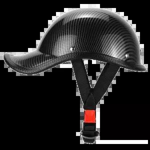 카본 패턴 반헬멧 경량 챙형 UV차단 바이크용