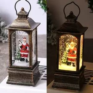 크리스마스 엔틱 워터볼 조명LED 무드등 스노우볼 (KYR-WD6528A)