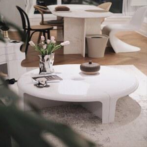 샤크팡 커피 거실 모던 조립식 비라인 감성 테이블 침실 스튜디오 카페