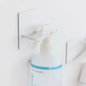 ( )무타공 우산 옷걸이 분무기 사무실 리빙 후크 LH 130 행거 벽후크 벽행거 벽부착