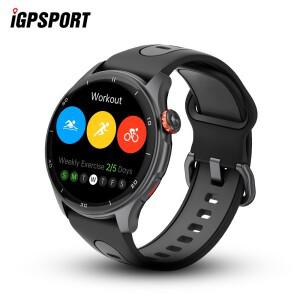 호환상품 IGPSPORT LW10  사이클링 러닝 시계 스포츠 GPS 위치 경로 탐색 호출 심박수 모니터 AMOLED 스크